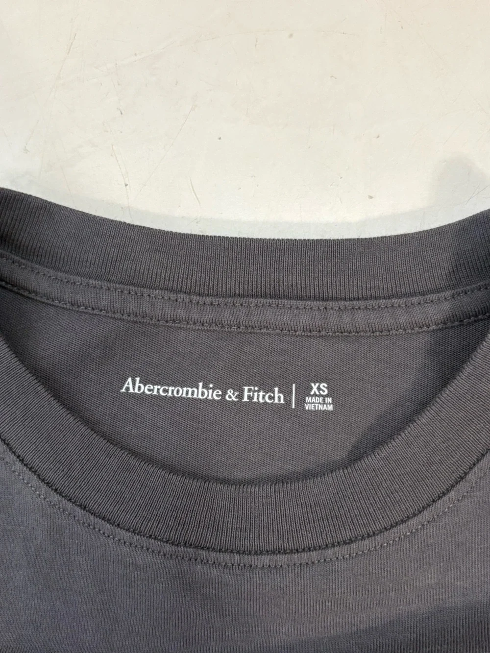 Abercrombie & Fitch Size XS Gray Maxi Shirt‎ Dress Minimalist Neutral Basic